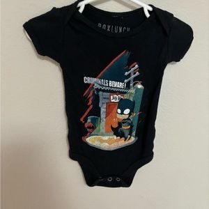 Box lunch Batman onesie